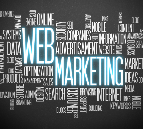 Stratégie web  footer